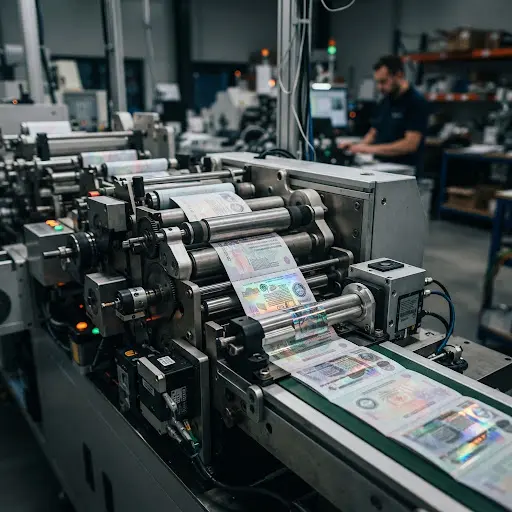 High-tech security printing machine